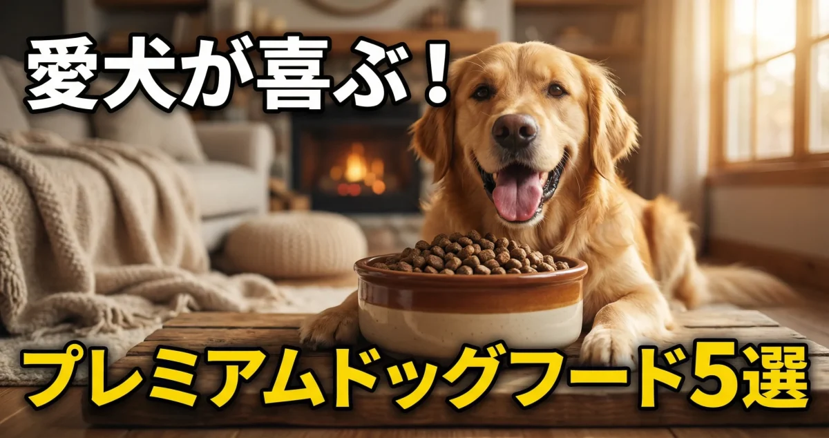 愛犬が喜ぶ!プレミアムドッグフード5選
