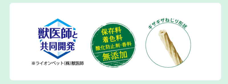 PETKISS|犬の歯みがき商品ラインナップ(ガム/おやつ)