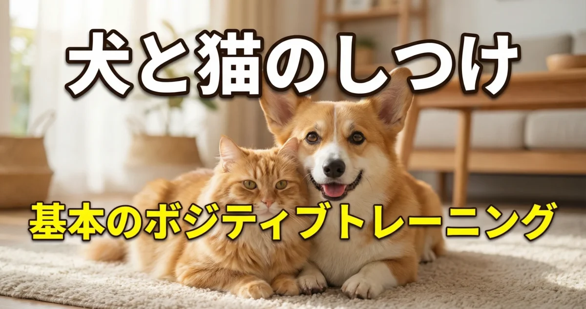 犬と猫のしつけ・基本のボジティブトレーニング