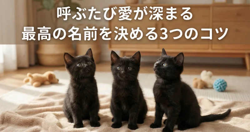 あなただけの黒猫の名前